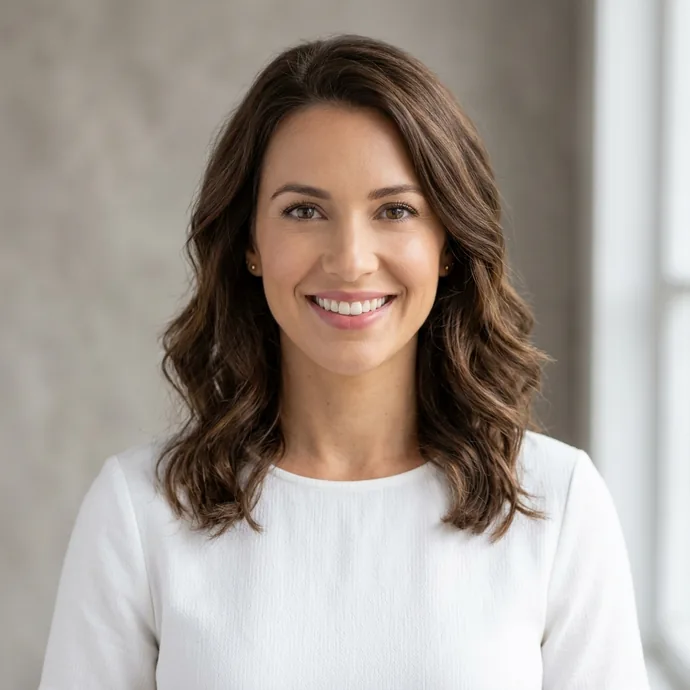 Clear front-facing example photo for age estimation